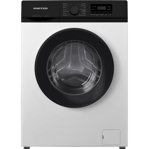 WASHING MACHINE FREESTANDING 60CM  UWM-6110S (6KG / A / ΑΤΜΟΥ / BLDC / SLIM 40CM)